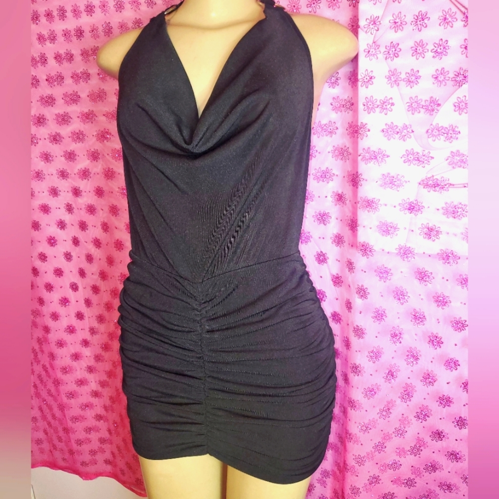 Backless Rouched Party Dress🔥